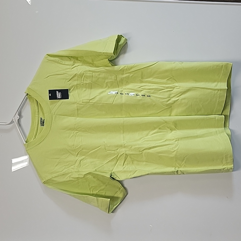 Lands End Short Sleeve Sive Small